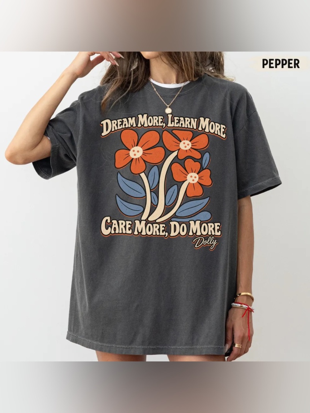 Dream More Do More Dolly Parton Tribute Tee, Country Music Legend Concert Tee